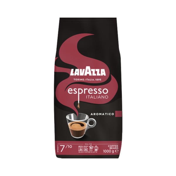 Lavazza Espresso Italiano Aromatico, Ganze Bohne, 1kg